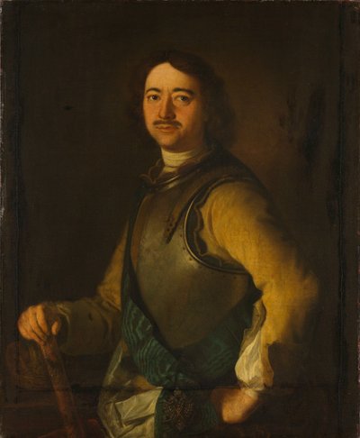 Portrait of Tsar Peter the Great by Anonymous
